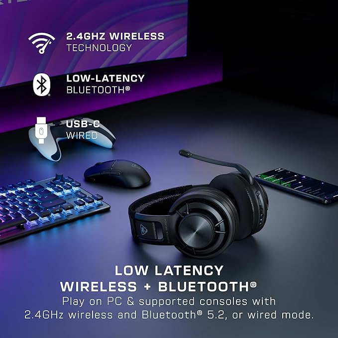 Turtle Beach Atlas Air Wireless Open Back PC Gaming Headset - Image 10