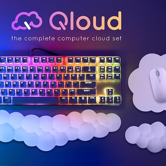 Qloud Cloud Wrist Rest Keyboard Wrist Rest - Image 4