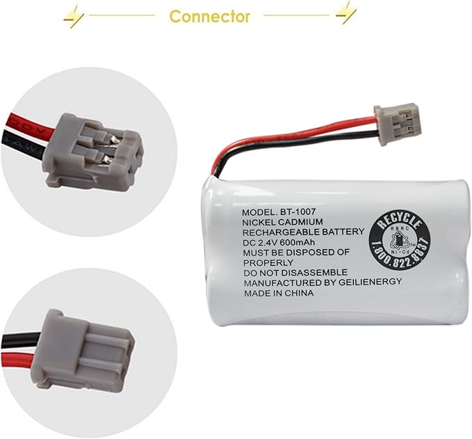 GEILIENERGY BT1007 BT1015 Phone Battery Compatible BT-1007 BT-1015 BT-904 - Image 5