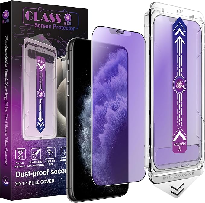 2 Pack Anti Blue Light Matte Screen Protector by Unknown