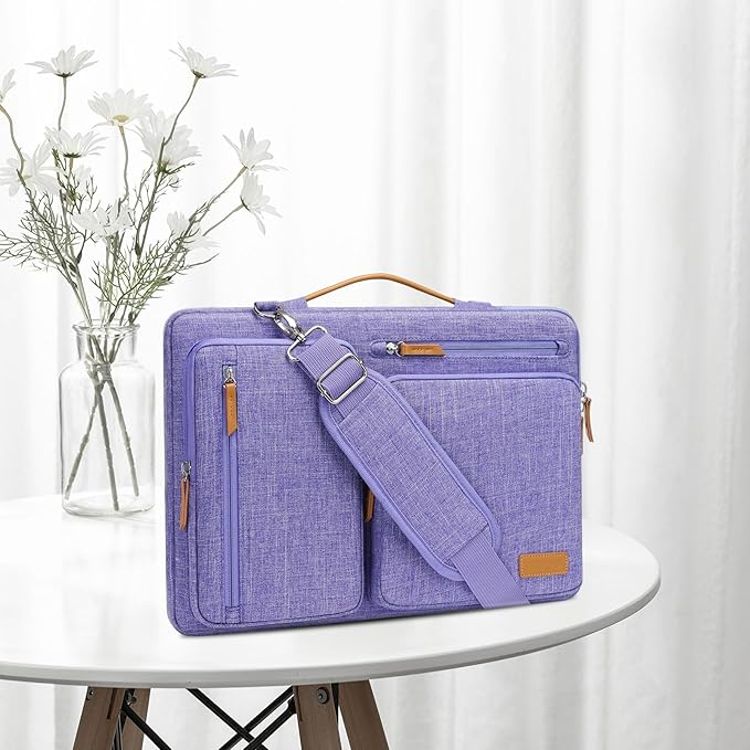 MOSISO 360 Protective Laptop Shoulder Bag, 13-13.3 inch Computer Bag Compatible - Image 7