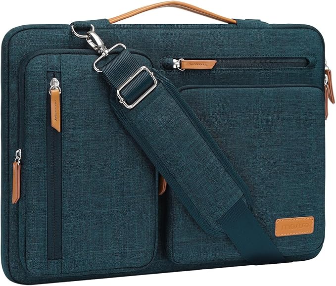 MOSISO 360 Protective Laptop Shoulder Bag, 15 inch Computer Bag Compatible by MOSISO