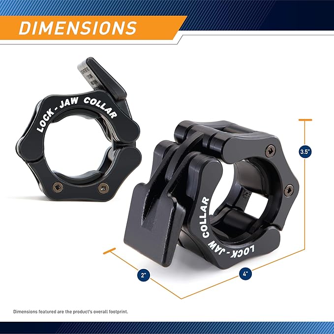 Steelbody Olympic Barbell Lock Jaw Collars - Image 2