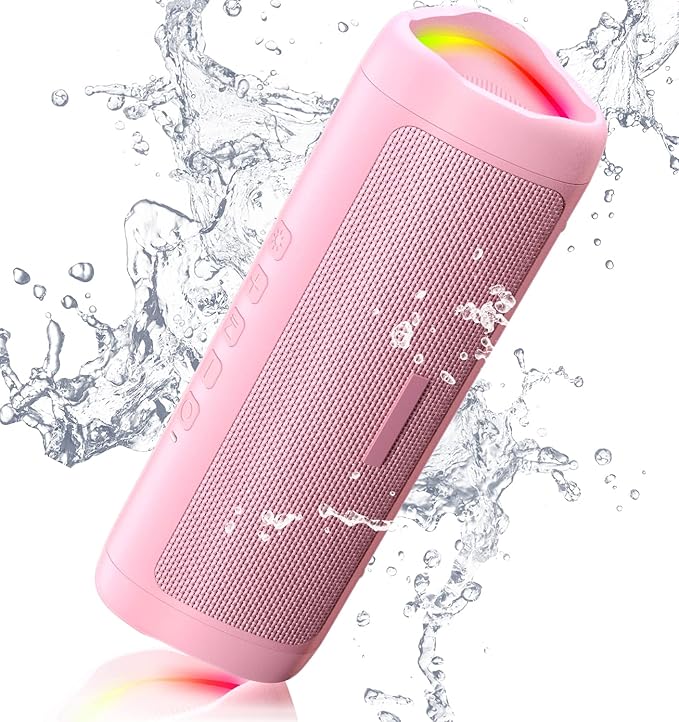 Bluetooth Speaker with HD Sound, Portable Wireless, IPX5 Waterproof, TWS Pairing by BolaButty