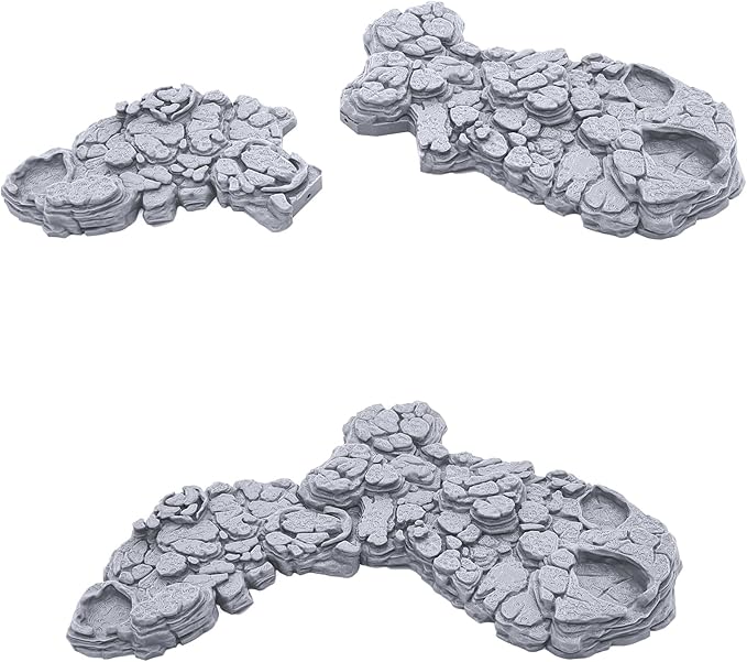 EnderToys Grotto Floors by Printable Scenery, 3D Printed Tabletop RPG Scenery - Image 3