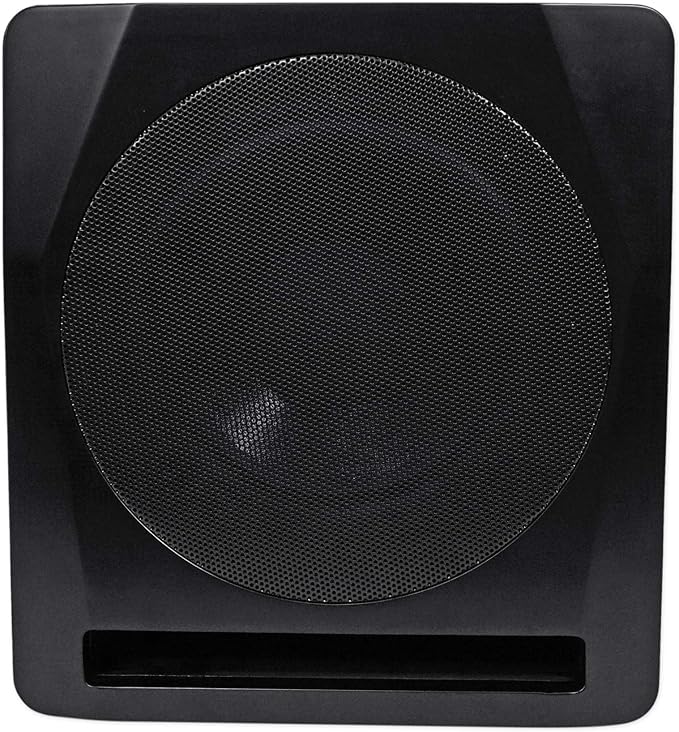 Rockville APM10B Active Studio Subwoofer in Black, MDF Wood, RCA/XLR/Optical - Image 2