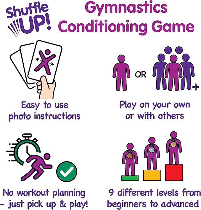 Shuffle Up Gymnastics Card Games - Image 6