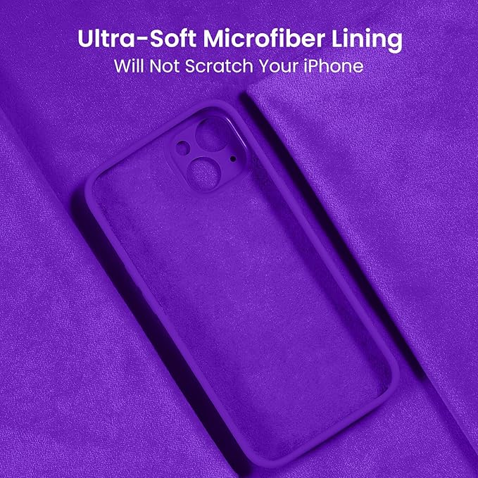 FireNova Designed for iPhone 15 Plus Case, Silicone Case with, Soft - Image 5