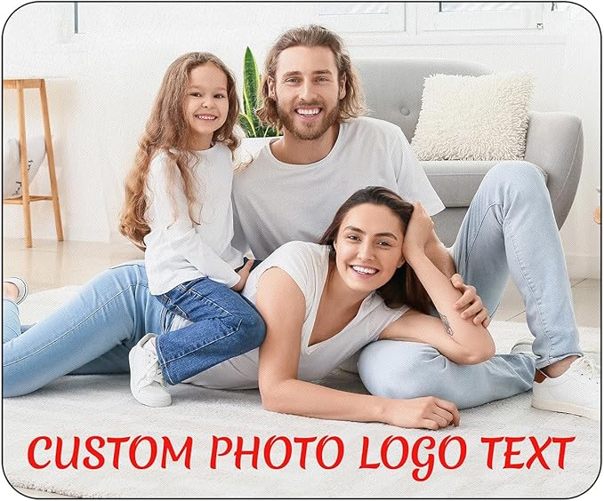 Custom Mouse Pad, Personalized Mouse Pad by PersonalizedphotogiftsforValentinesDayChristmasBirthdayParty