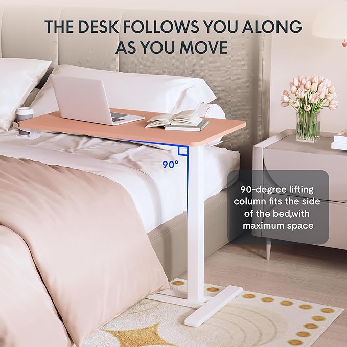 FLEXISPOT H7 Adjustable Overbed Bedside Table - Image 5