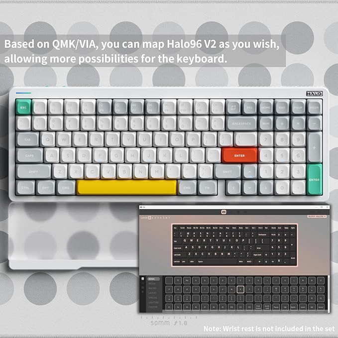 nuphy Halo96 V2 Wireless Mechanical Gaming Keyboard, 96% Hot Swappable - Image 4