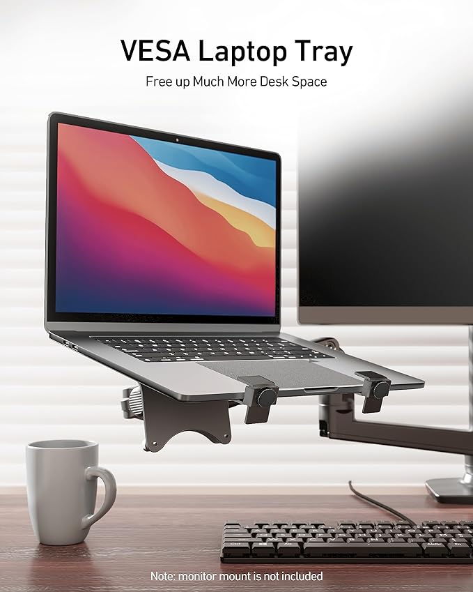 Laptop Tray for Monitor Arm - Image 6