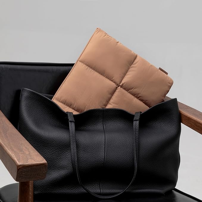 Comfyable Puffy Laptop Sleeve 15 Inch 16 Inch, Quilted Puffer Laptop Carrying - Image 6