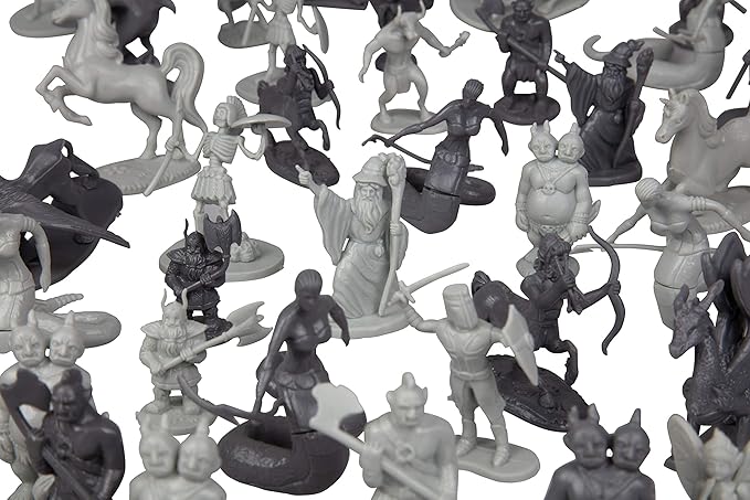 Monster Fantasy Creature Mini Action Figure Playset - Image 3