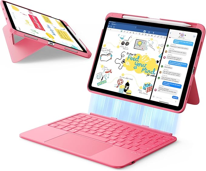 ESR iPad 11th 2025/10th Gen Flex Keyboard Case, Ultra-Light Magnetic Detachable by ESR