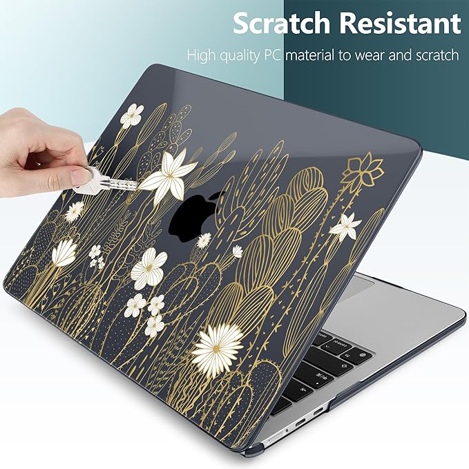TWOLSKOO for M4 MacBook Air 13.6 inch Case 2025-2022 Release M4 A3240 M3 A3113 - Image 4
