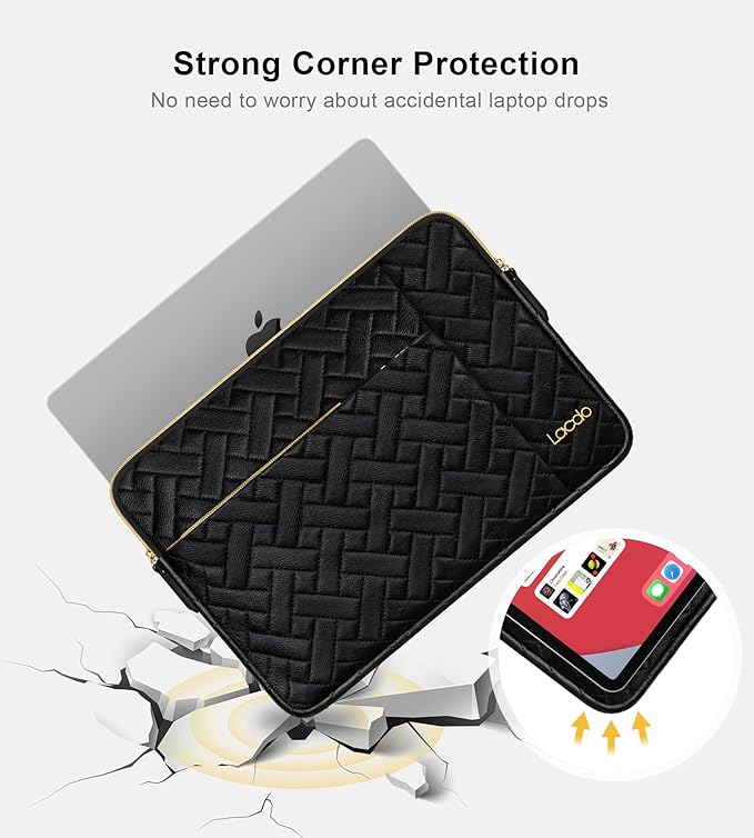 Lacdo 13 Inch Laptop Sleeve Case - Image 6