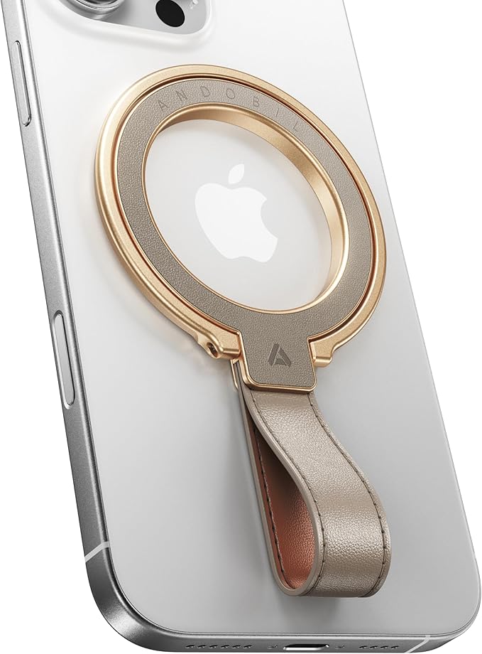 andobilMagnetic Phone Grip for MagSafeAdjustable Phone Ring Kickstand by Andobil