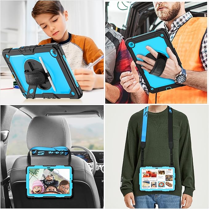 SEYMAC stock Case for Samsung Galaxy Tab A9+ Plus 11'', Full-Body Drop - Image 2