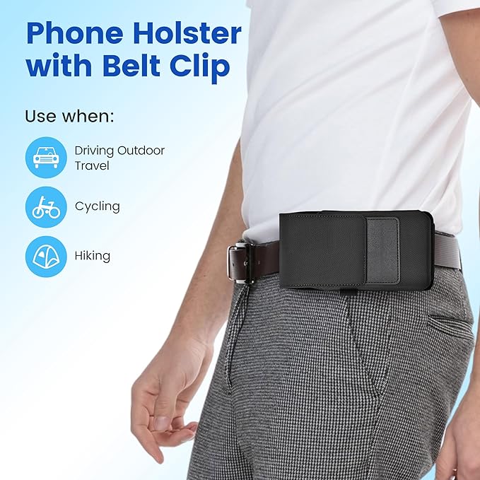 Mopaclle Vertical Nylon Phone Holster - Image 6