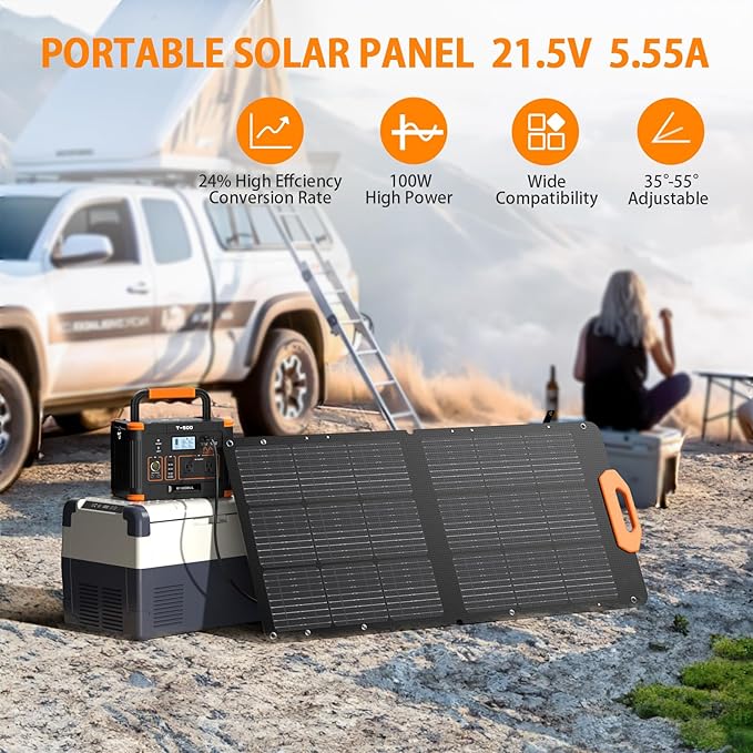Solar Generator 2200W GRECELL Portable Power Station 1126Wh - Image 8