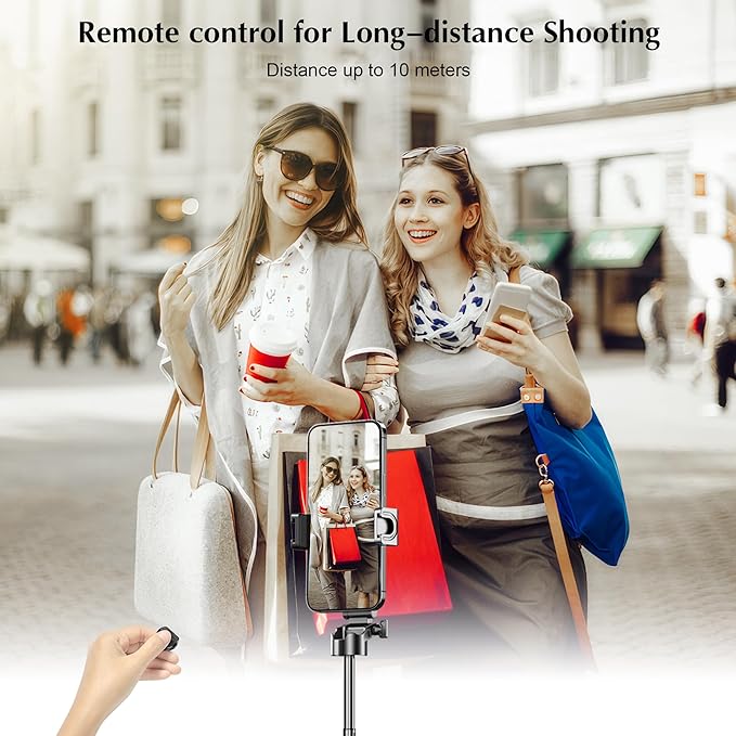 Mini Selfie Stick Tripod, Extendable Grip Phone Tripod - Image 8