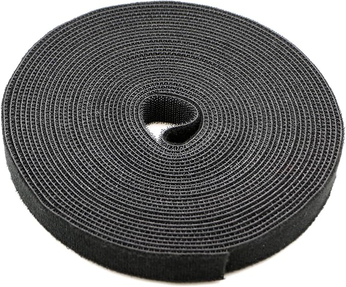 Pasow fastening tape Cable Tie Double Side Nylon Power Wire Management 3/4Inch by PASOW