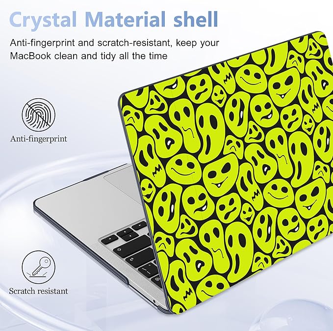 Case for MacBook Pro 13 inch with/Without Touch Bar, Hard Shell + Keyboard - Image 6