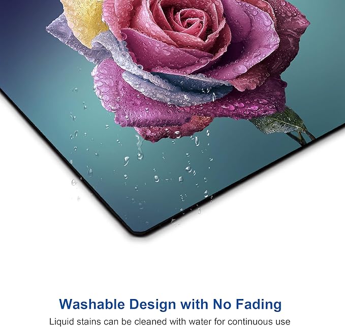 Colorful Rose Mousepad Computer Mouse pad - Image 6