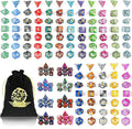 DND Dice Set, 25 X 7 Polyhedral Dice by Surhugvy