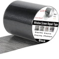 Wohohoho Window Screen Repair Tape, 3 in X 40 FT Black Screen Patch Repair Kit by wohohoho