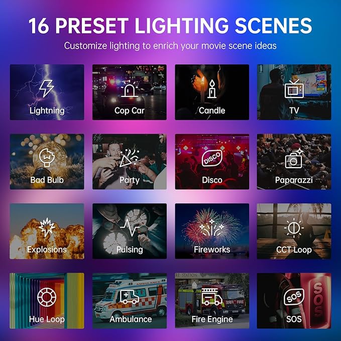 GVM 300W Photo Lighting RGB Video Light - Image 7