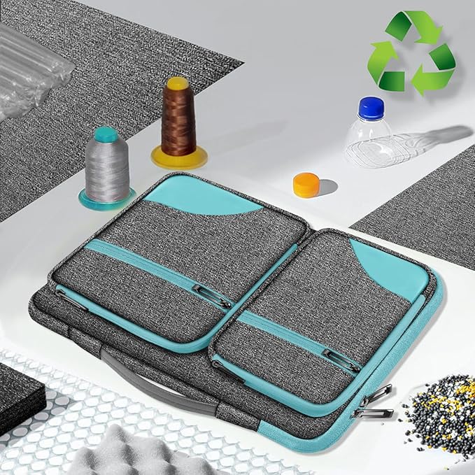 ZINZ Laptop Case 15 15.6 16 inches Sleeve Slim Briefcase Spill-Resistant Handbag - Image 6