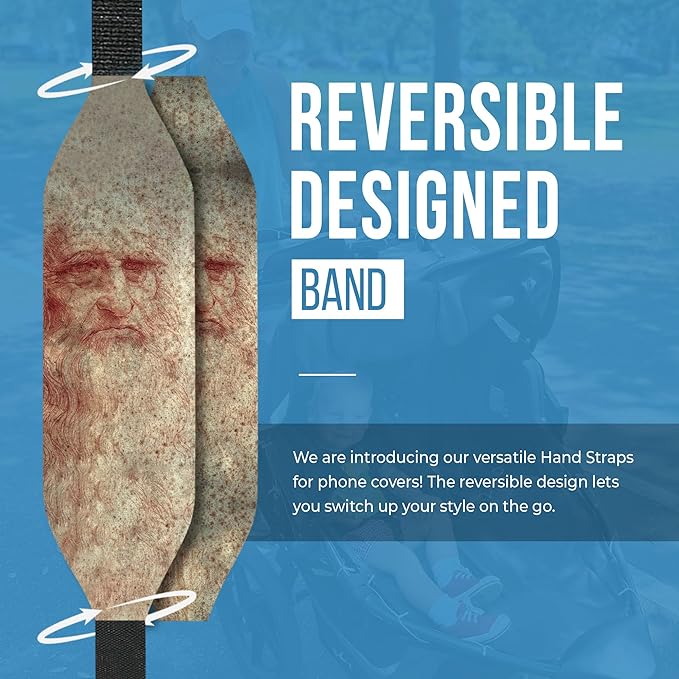 Customizable Universal Phone Grip Strap| Pack of 2| Reversible Phone Hand Strap - Image 2