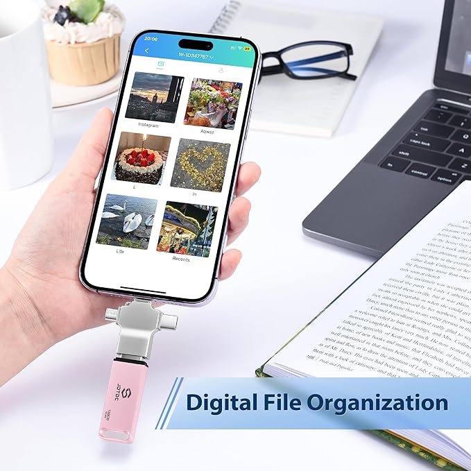 Photo-Storage-Stick 512GB Secure Auto Backup Photo Stick - Image 3