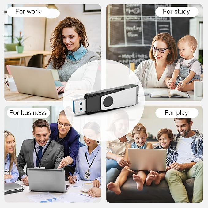 TOPESEL USB Flash Drive 5 Pack 16GB USB 3.0 Flash Drive Memory Stick USB Drive - Image 6