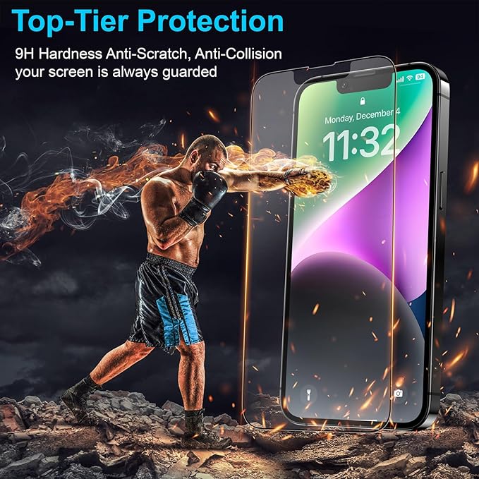 Mothca 2 Pack Matte Glass Screen Protector - Image 6