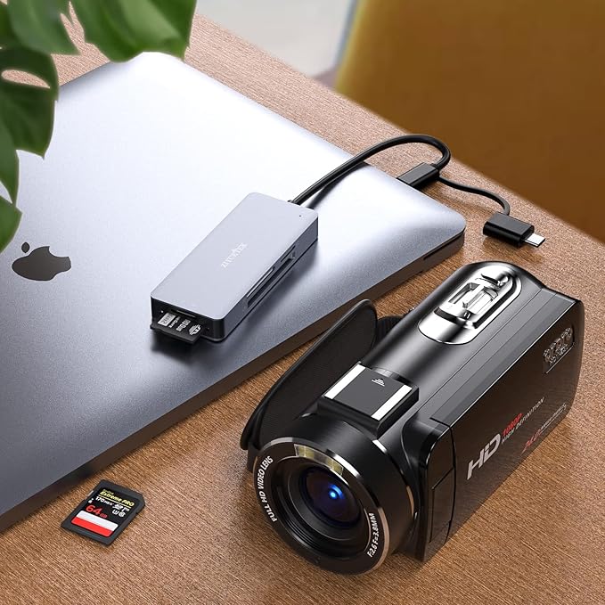 USB C USB3.0 SD Card Reader, 5in1 Multi Card Reader - Image 3