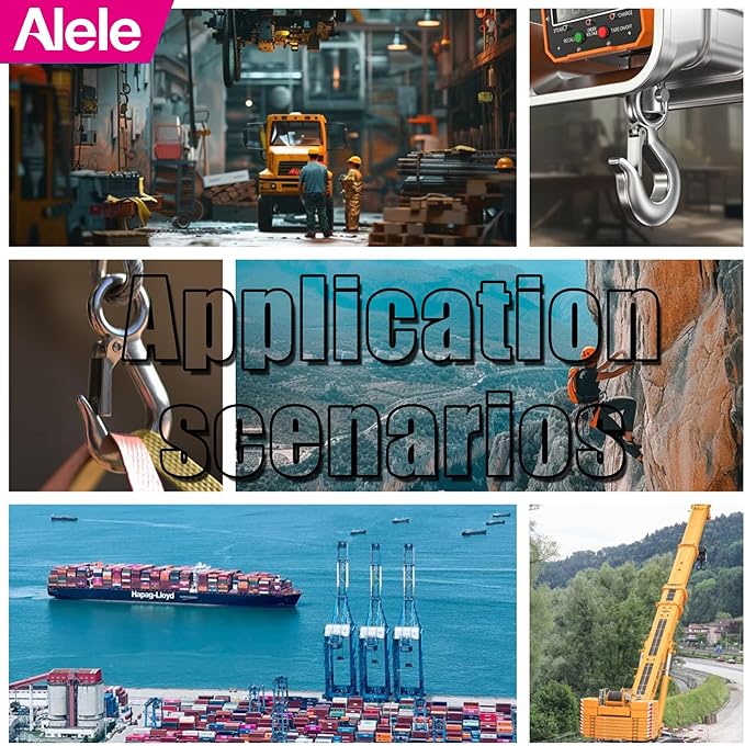 Alele Grab Hooks, Slip Hooks, 304 Stainless Steel Lifting Hook Rigging Accessory - Image 7
