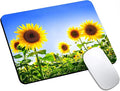 Mouse Pad, Cute Sunflower Plants Floral Mouse Pads by HUOCAIREN