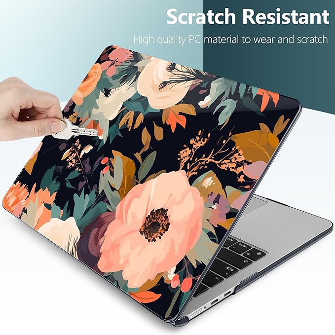 TWOLSKOO Compatible with M4 MacBook Air 13.6 inch Case 2025-2022 Release M4 - Image 4