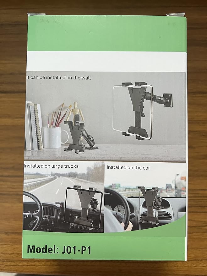 OHLPRO Tablet Holder for Truck, Heavy Duty Drill Base Tablet Car Mount for iPad - Image 9