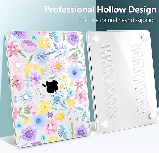 TWOLSKOO Compatible with M4 MacBook Air 15 inch Case 2025-2023 Released Model - Image 5
