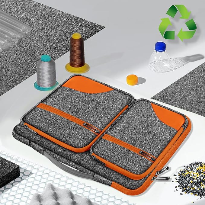 ZINZ Laptop Case 15 15.6 16 inches Sleeve Slim Briefcase Spill-Resistant Handbag - Image 6