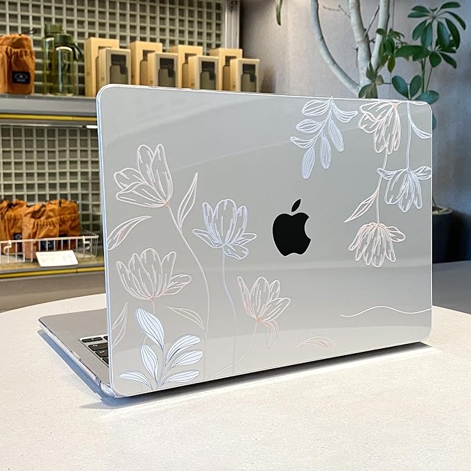 MEEgoodo Case for MacBook Air M4/M3/M2 13.6 inch 2025 2024 2022, Fit Model - Image 6