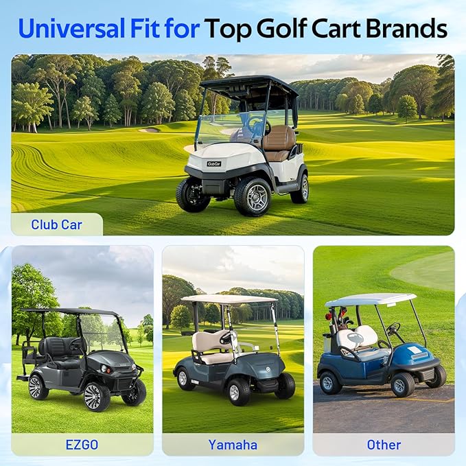 48V 105Ah LiFePO4 Lithium Golf Cart Battery - Image 8