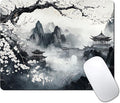 Japanese Aesthetic Landscape Painting Custom Mouse Pad by IMAYONDIA