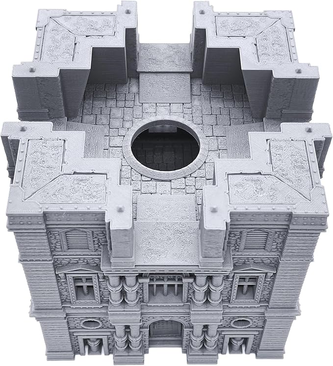 Barrel Riders Barracks by Printable Scenery, 3D Printed Tabletop RPG Scenery - Image 4