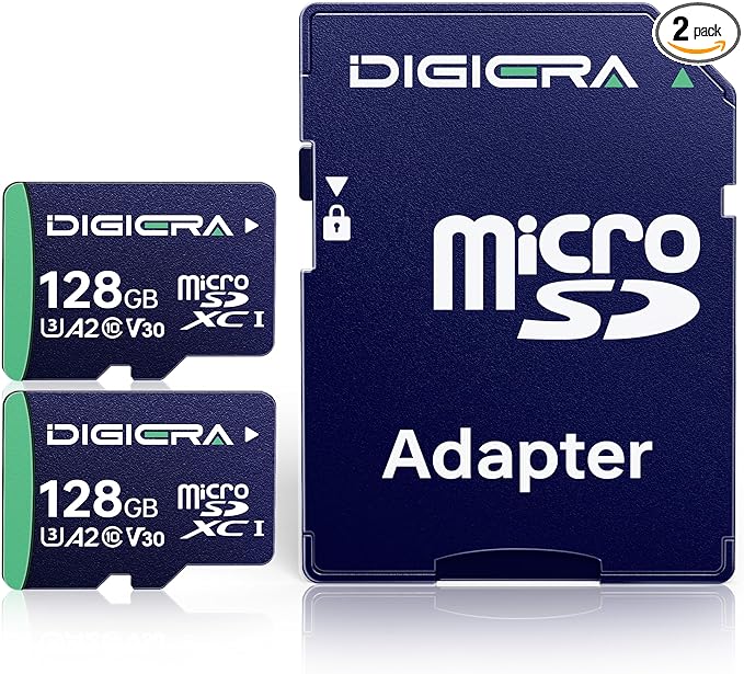 128GB CT100 microSDXC UHS-I Memory Card by DIGIERA