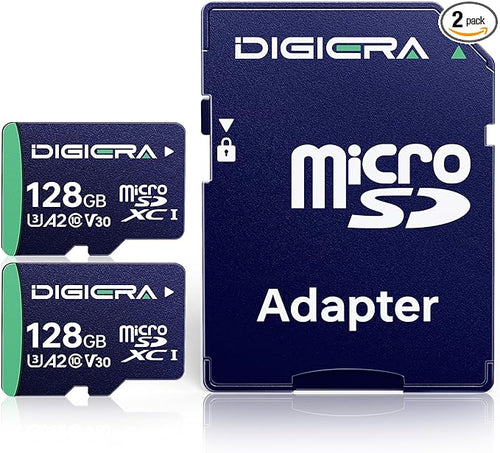 128GB CT100 microSDXC UHS-I Memory Card by DIGIERA
